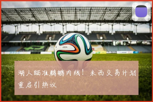 湖人瞄准鹈鹕内线!米西交易计划重启引热议